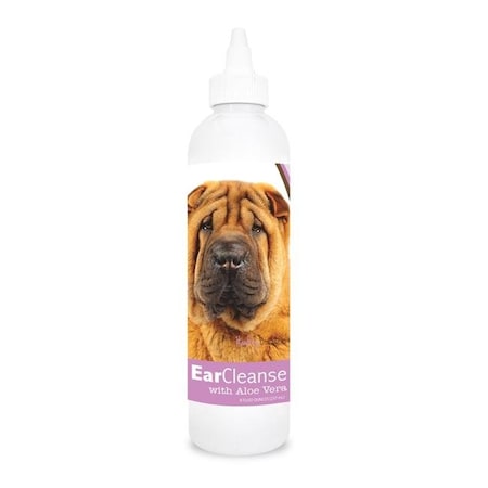 Healthy Breeds 840235105428 8 oz Chinese Shar Pei Ear Cleanse with Aloe Vera Sweet Pea & Vanilla 840235105428